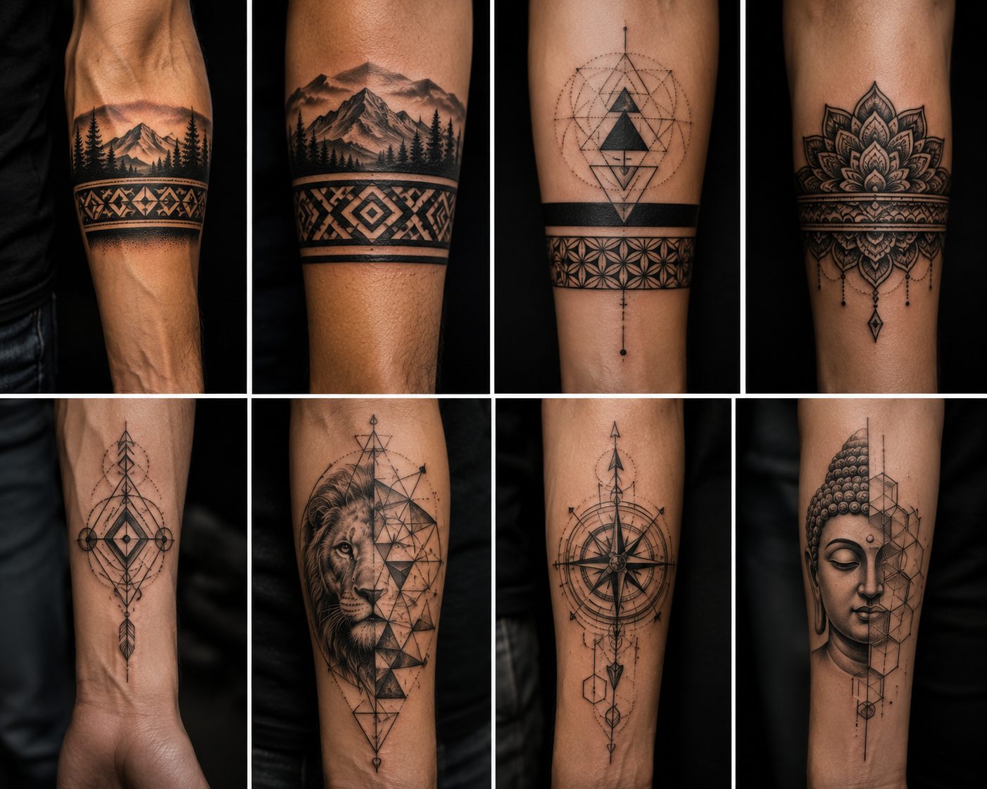Armband & Geometric Tattoos